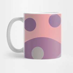 Translucent Pattern with Polka Dots Mug